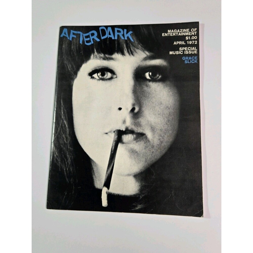 After Dark Magazine Apr 1972 Special Issue Entertainment Music Grace Slick